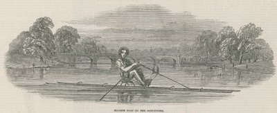 Siam-Boot auf der Serpentine, Hyde Park, London von English School