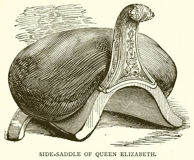 Damensattel von Königin Elisabeth von English School