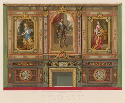 Seite eines Raumes von Messrs Purdie, Cowtan und Co, London von English School