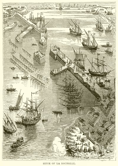 Belagerung von La Rochelle von English School