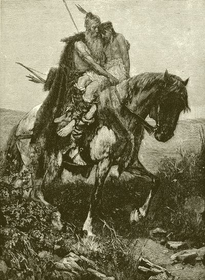 Sigurd mit dem Körper von König Harold von English School