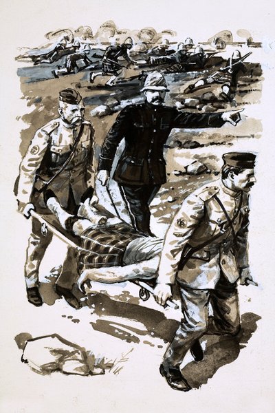 Sir Arthur Conan Doyle diente als Arzt während des Burenkriegs von English School