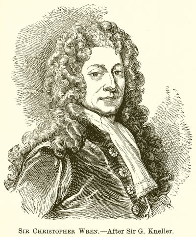 Sir Christopher Wren von English School