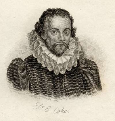 Sir Edward Coke, aus 