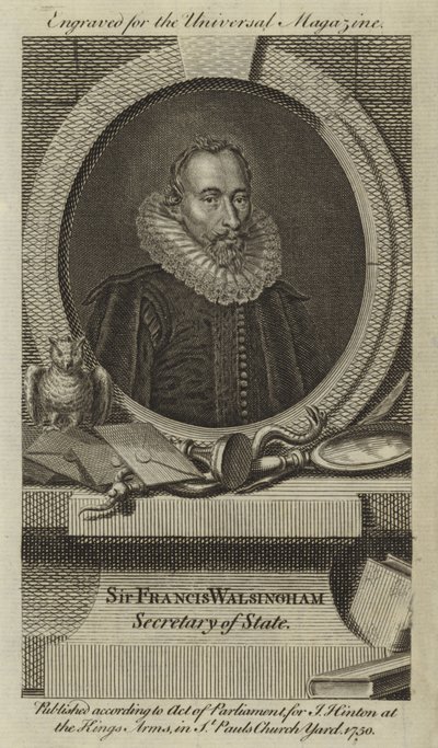 Sir Francis Walsingham, Staatssekretär von English School