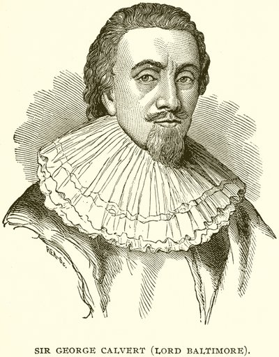 Sir George Calvert (Lord Baltimore) von English School