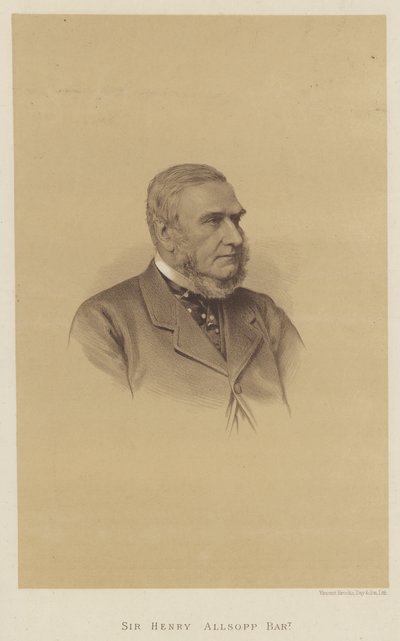 Sir Henry Allsopp, Baronet von English School