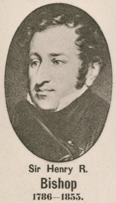 Sir Henry Rowley Bishop (Gravur) von English School