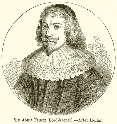 Sir John Finch (Lord-Keeper) von English School