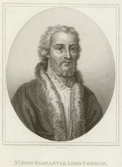Sir John Oldcastle, Lord Cobham (Gravur) von English School