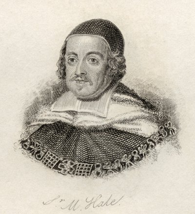 Sir Matthew Hale, aus 