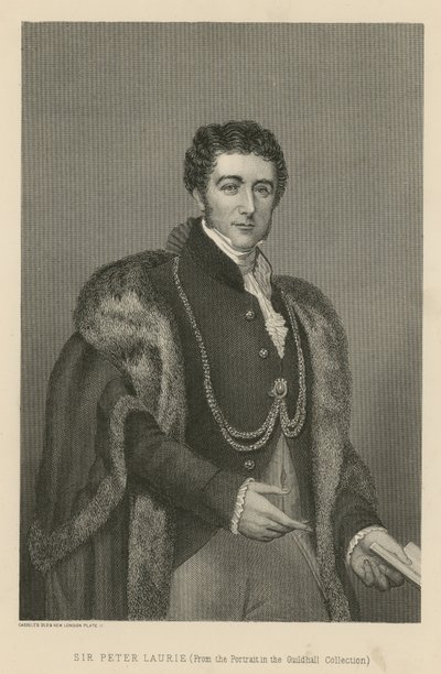 Sir Peter Laurie, Lord Mayor von London von English School