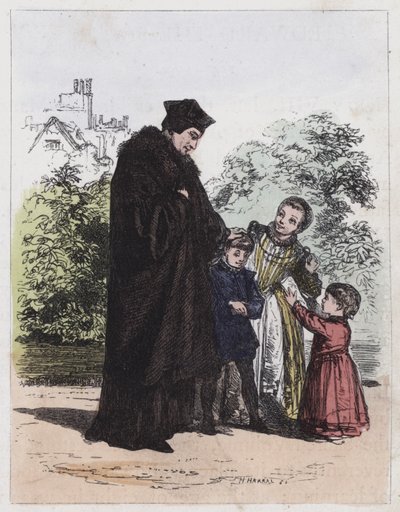 Sir Thomas More und seine Kinder von English School