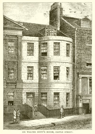 Sir Walter Scotts Haus, Castle Street von English School