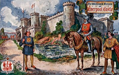 Sir William De Ferrers auf Liverpool Castle von English School