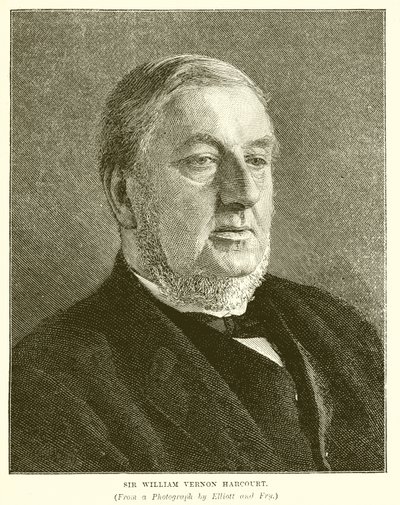 Sir William Vernon Harcourt von English School