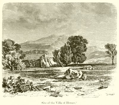 Stätte der Villa des Horaz von English School