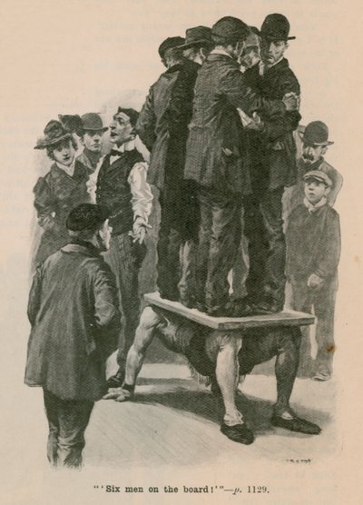 Sechs Männer an Bord von English School