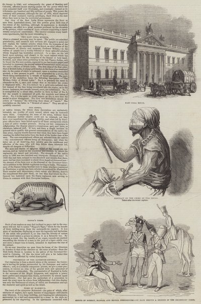 Skizzen aus Indien (Stich) von English School