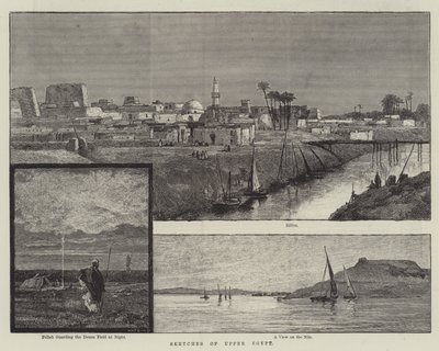 Skizzen von Oberägypten (Stich) von English School