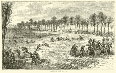 Gefecht bei Autun, Dezember 1870 von English School