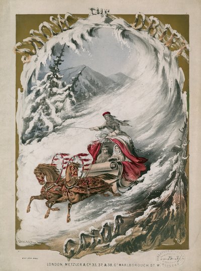 Schlittenfahrt im Schnee von English School