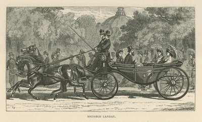 Soziables Landau von English School