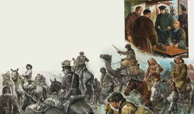 Soldaten im Schnee von English School