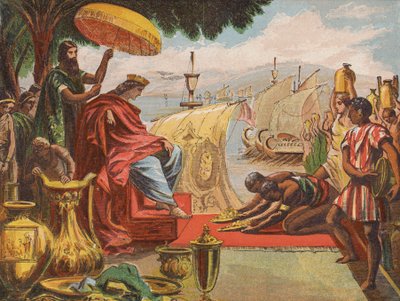 Salomo in seiner Herrlichkeit von English School