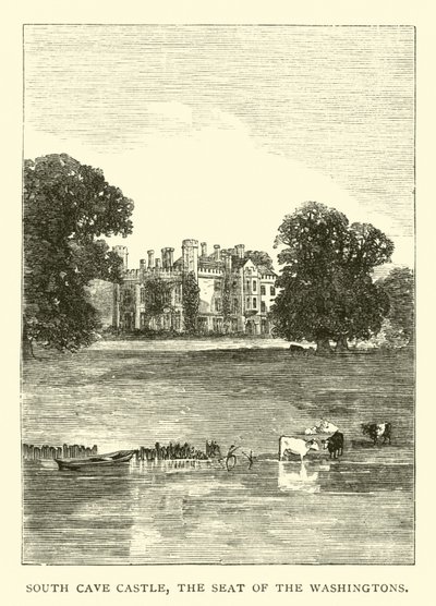 South Cave Castle, der Sitz der Washingtons von English School