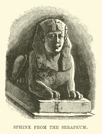 Sphinx vom Serapeum von English School
