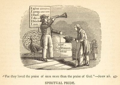 Spiritueller Stolz (Gravur) von English School