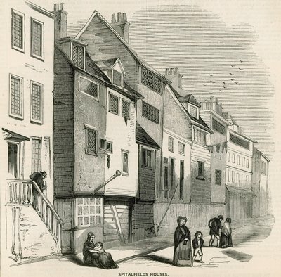 Spitalfields Häuser von English School