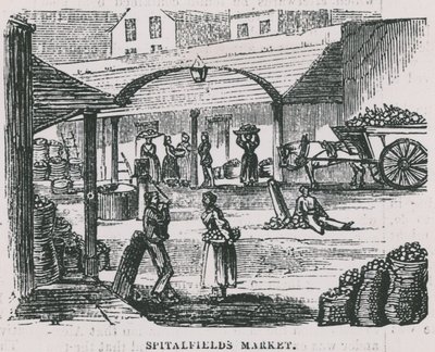 Spitalfields Market, London von English School