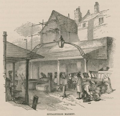Spitalfields Market, London von English School