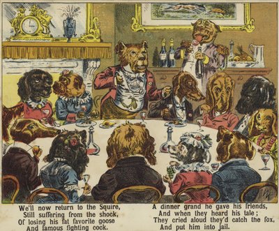 Squire Bull und der Fuchs von English School