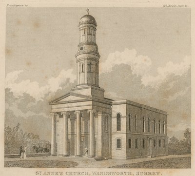 St. Annes Kirche, Wandsworth, Surrey von English School