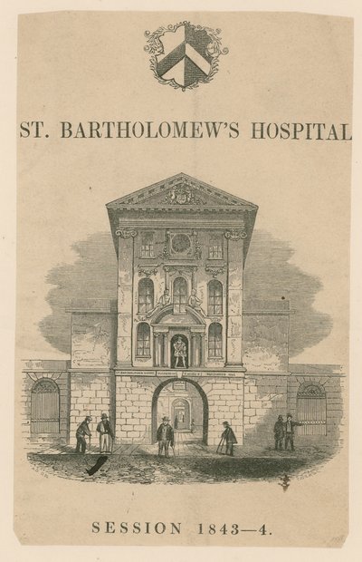St. Bartholomews Hospital, Smithfield von English School