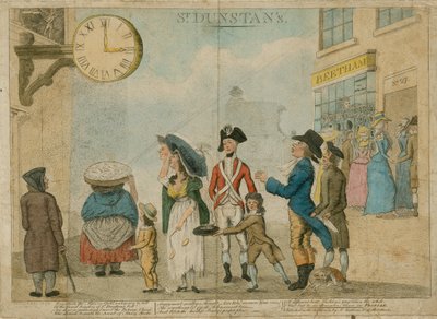 St Dunstans, Fleet Street, London von English School