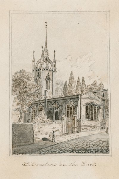 St. Dunstan im Osten, London von English School