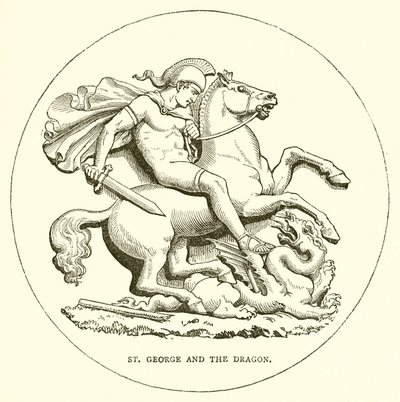 St. Georg und der Drache von English School