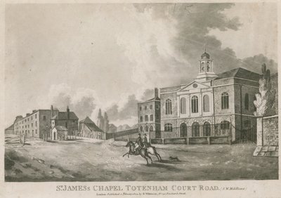 St. James Kapelle, Tottenham Court Road, London von English School