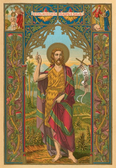 Johannes der Täufer von English School