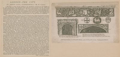St. Johns Tor, Clerkenwell von English School