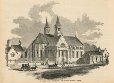 St. Judes Kirche in Bethnal Green von English School