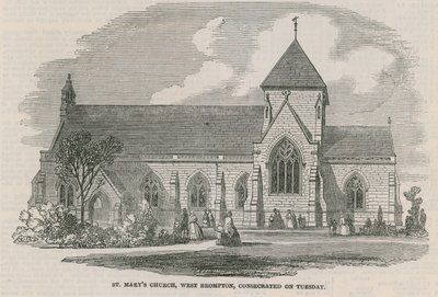St Marys Kirche, West Brompton, London von English School