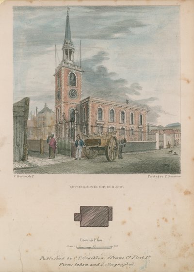 St. Marys Kirche in Rotherhithe von English School