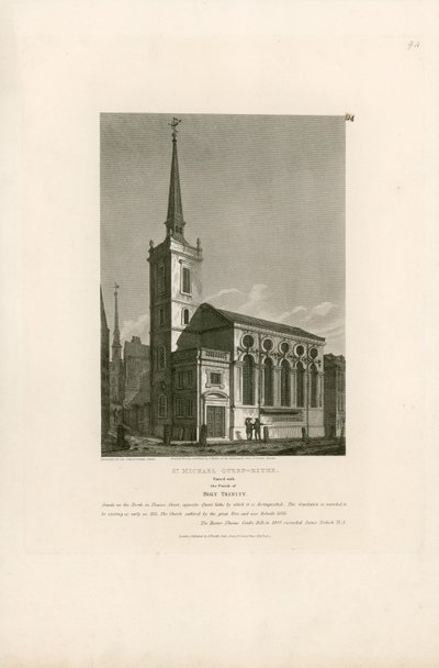 St. Michael Queen-Hithe, vereint mit der Pfarrei der Heiligen Dreifaltigkeit von English School