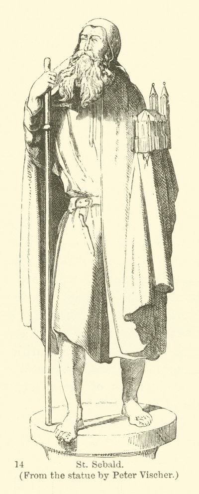 St. Sebald, nach der Statue von Peter Vischer von English School