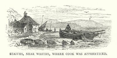Staiths, in der Nähe von Whitby, wo Cook in die Lehre ging von English School